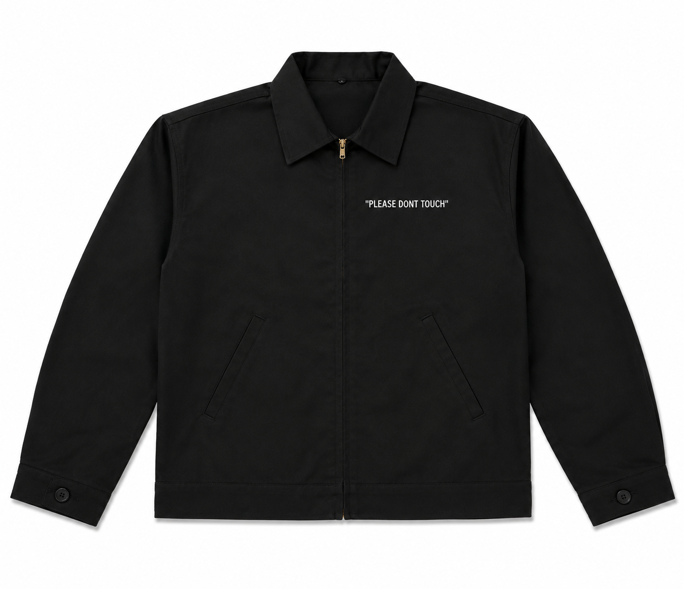 “White on Black” Dickie Style Jacket