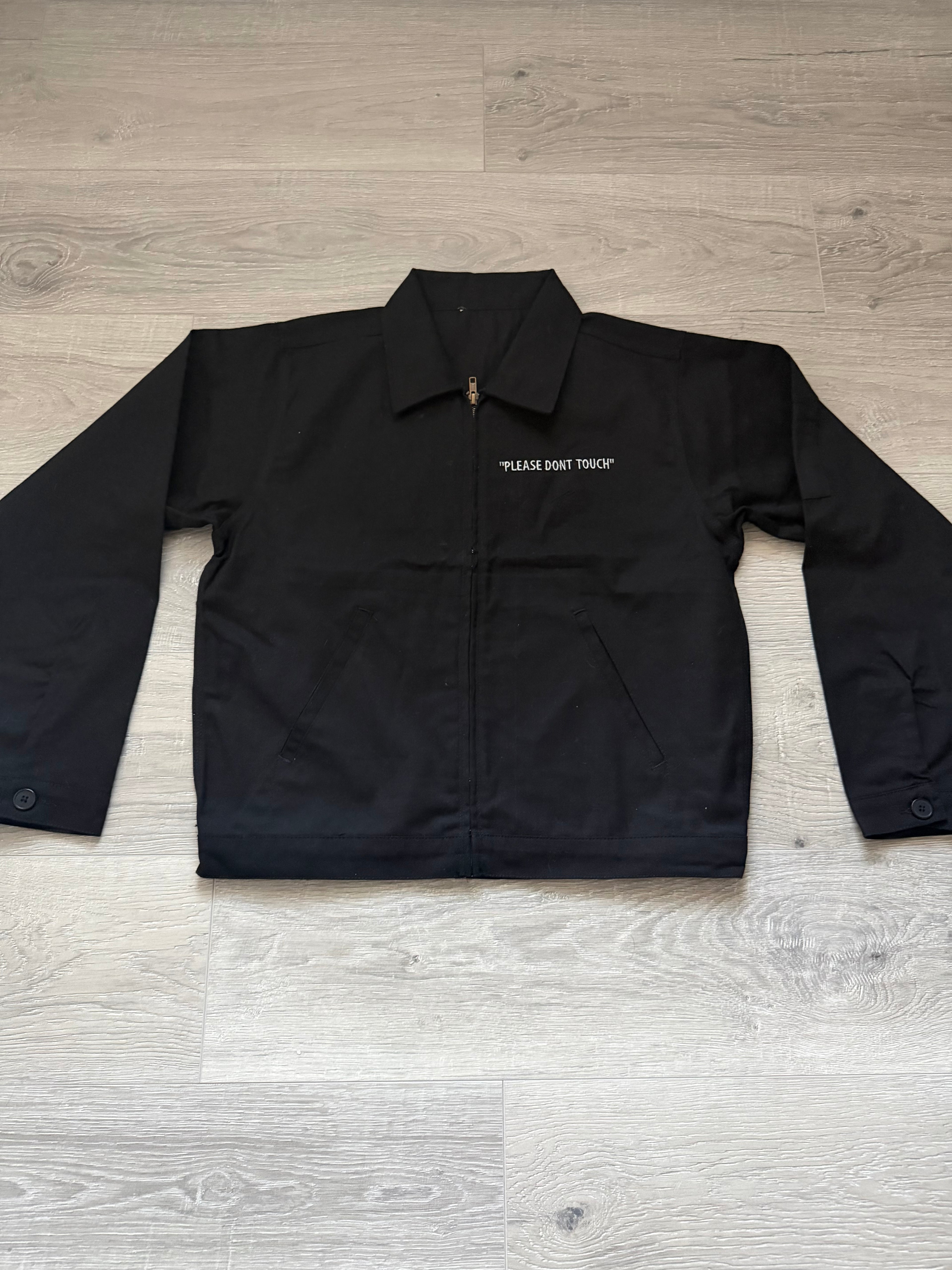 “White on Black” Dickie Style Jacket