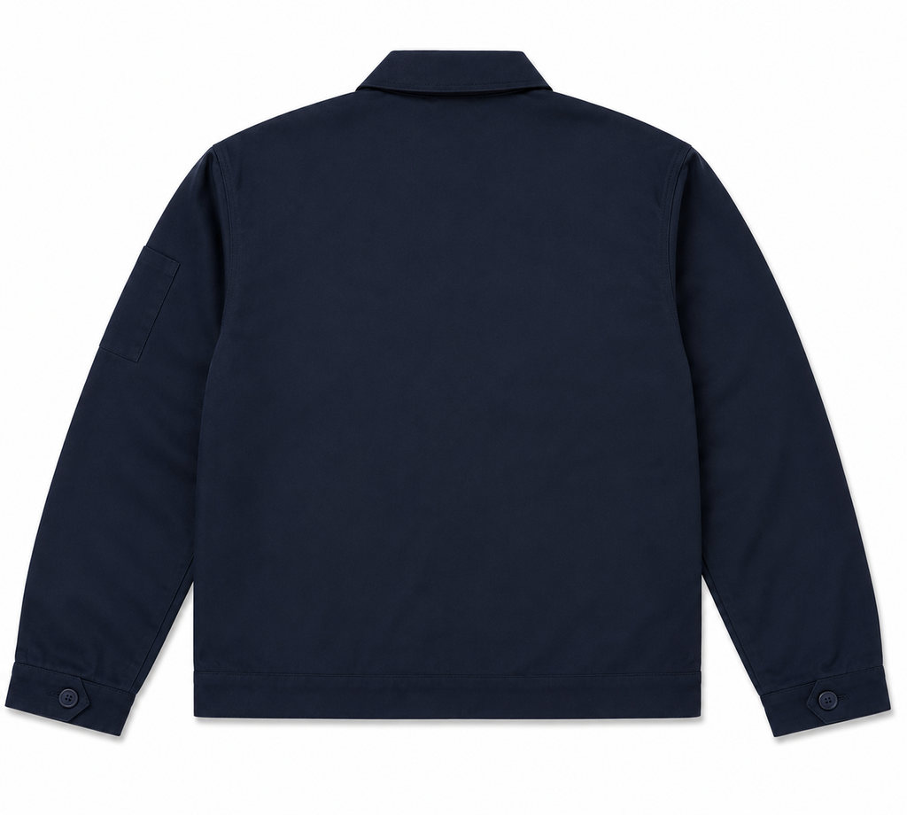 “White on Blue” Dickie Style Jacket